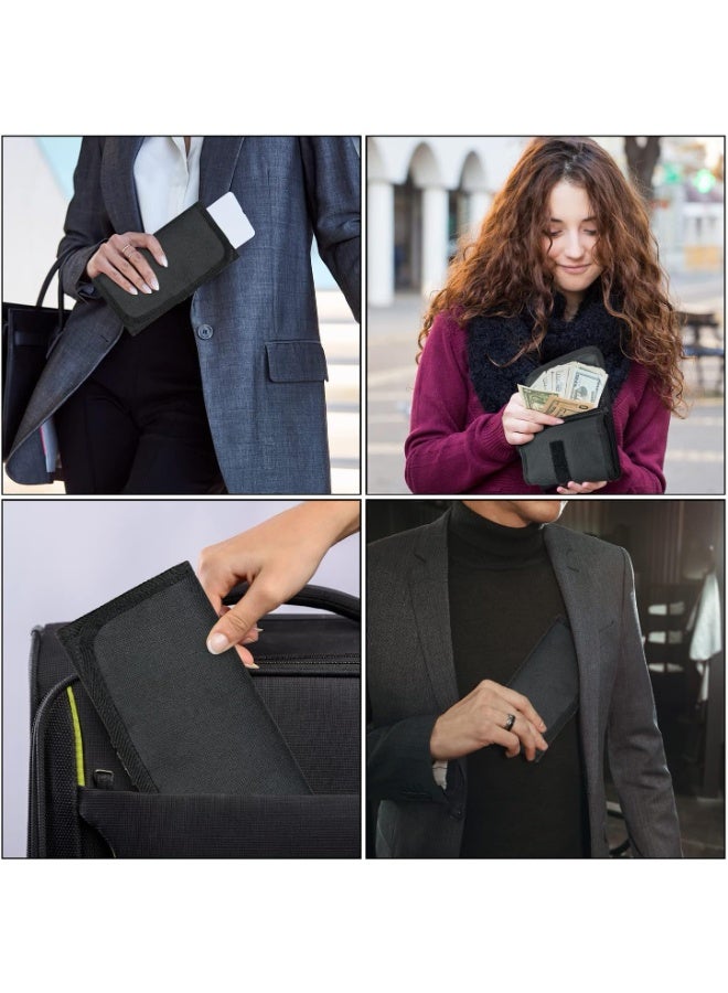 محفظة المال، منظم للنقود مع 6 حقيبة جيب متعددة الحزم، منظم الفاتورة، حقيبة محفظة المظروف حامل السفر الصغير الميزانية، الإيصال، القسائم والنصائح - Image 5